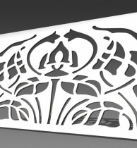 Резная 3D перегородка R3 Модерн