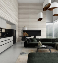Гипсовая 3D панель ArtDeco Lines interior